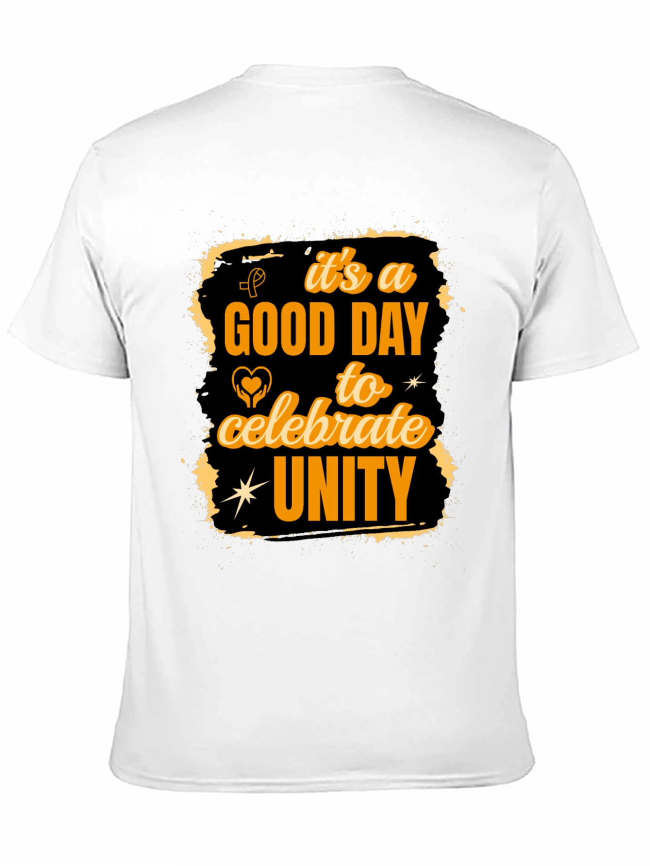 Unity Celebration Graphic Tee - Black