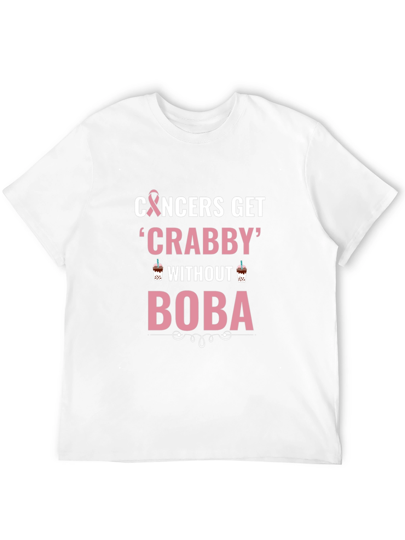 Cancers Get Crabby Without Boba T-Shirt