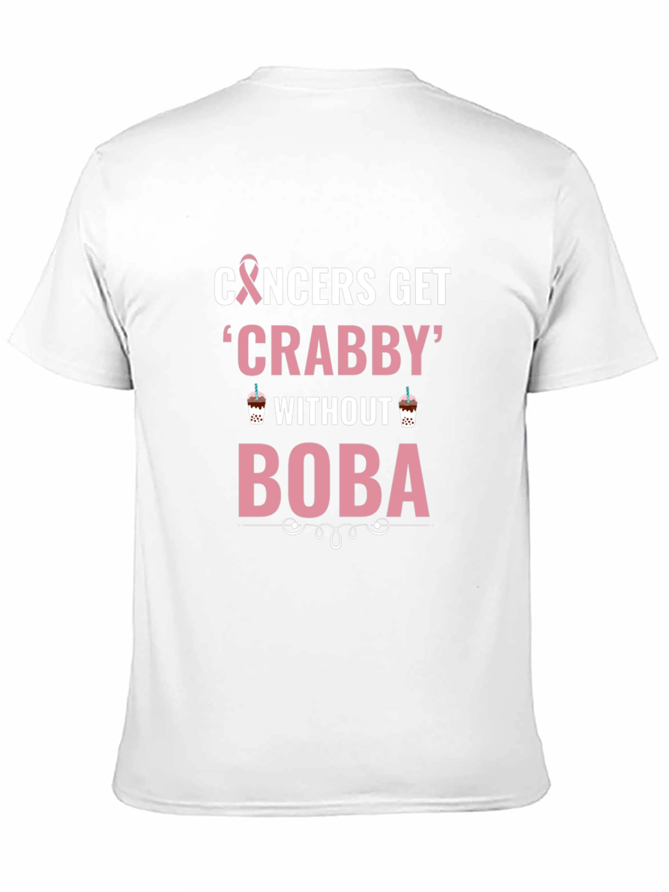 Cancers Get Crabby Without Boba T-Shirt