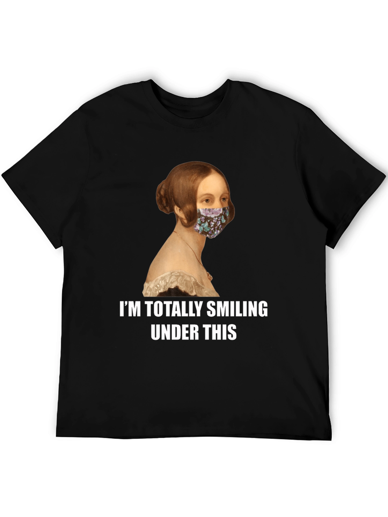Humorous Face Mask T-Shirt