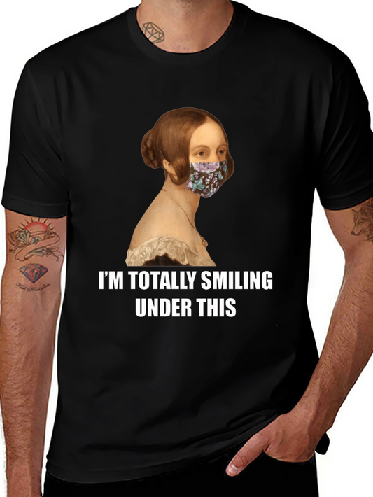 Humorous Face Mask T-Shirt