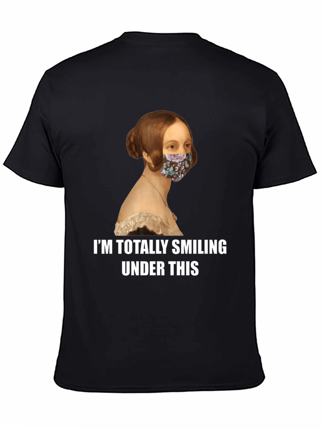 Humorous Face Mask T-Shirt