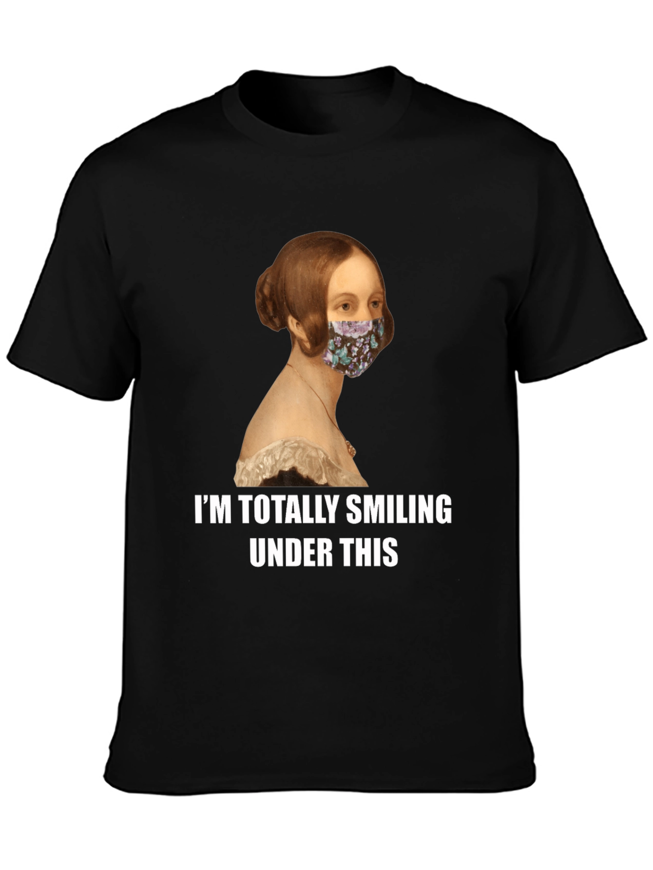 Humorous Face Mask T-Shirt
