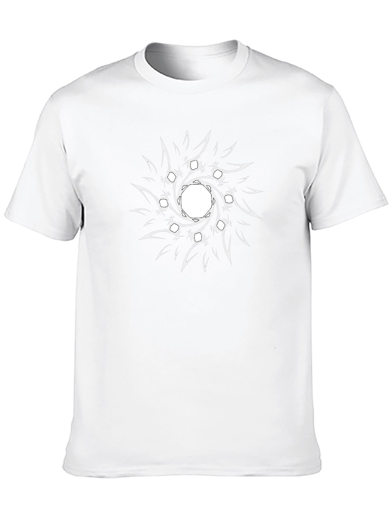 Abstract Graphic Tee - Modern Style