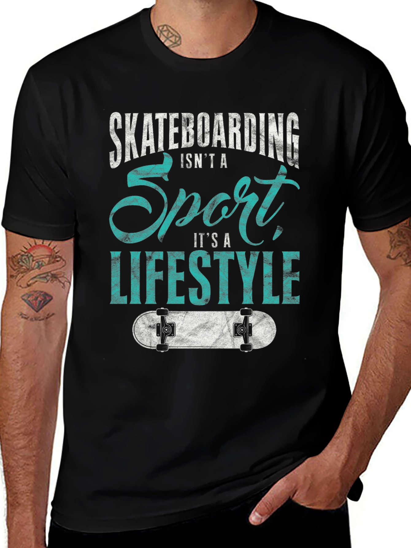 Skateboarding Lifestyle Tee