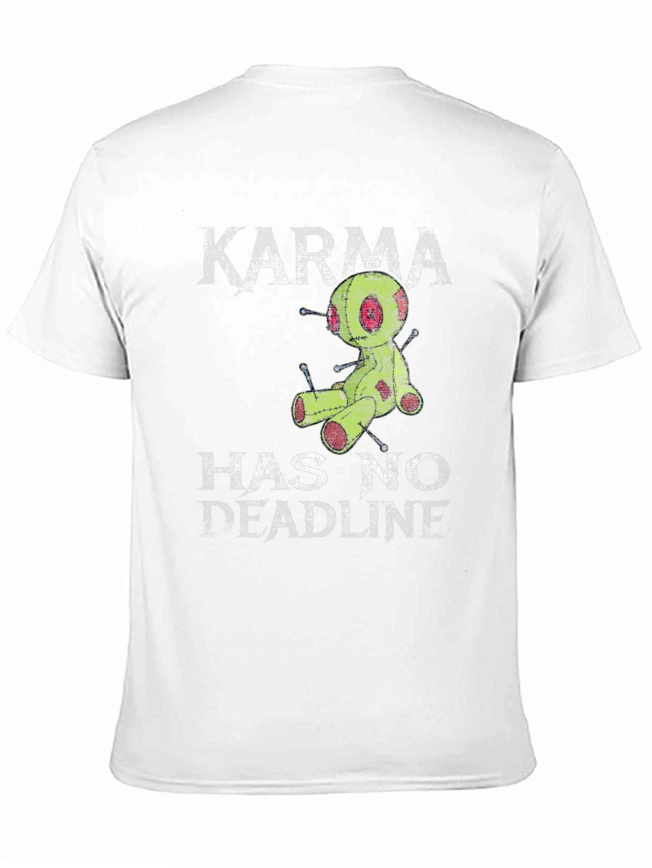 Karma Has No Deadline T-Shirt - Voodoo Doll