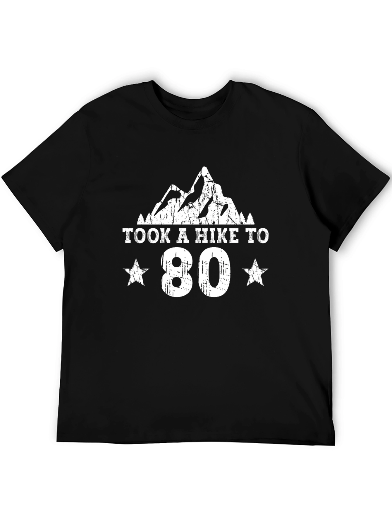 Took A Hike To 80 T-Shirt - Birthday Gift
