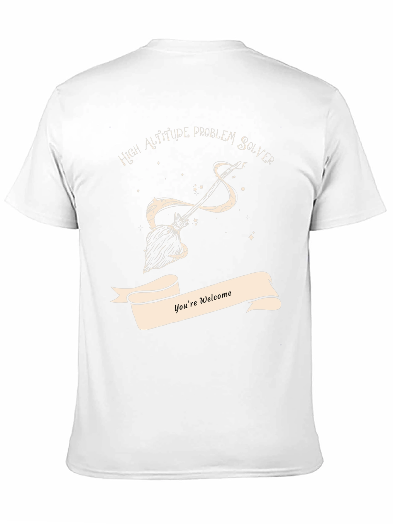 High Altitude Problem Solver Black T-Shirt
