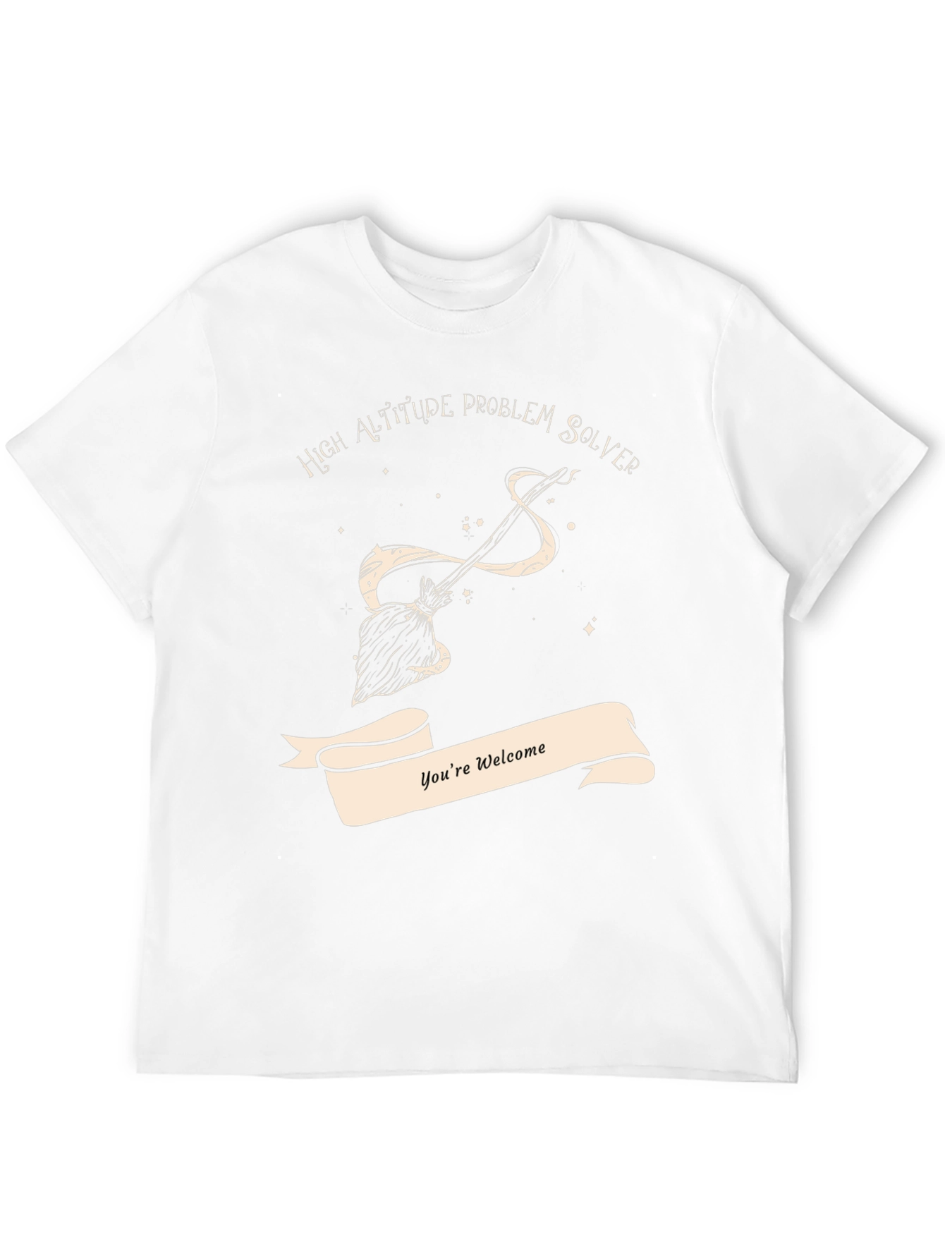 High Altitude Problem Solver Black T-Shirt