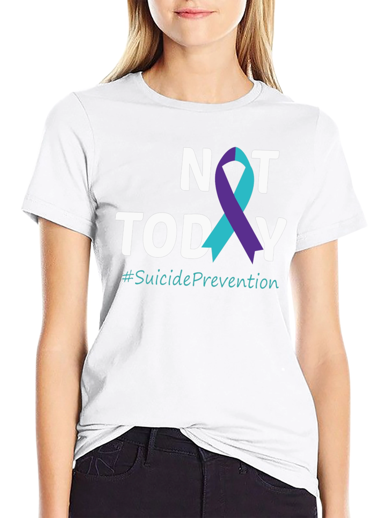 Not Today Suicide Prevention Awareness T-Shirt