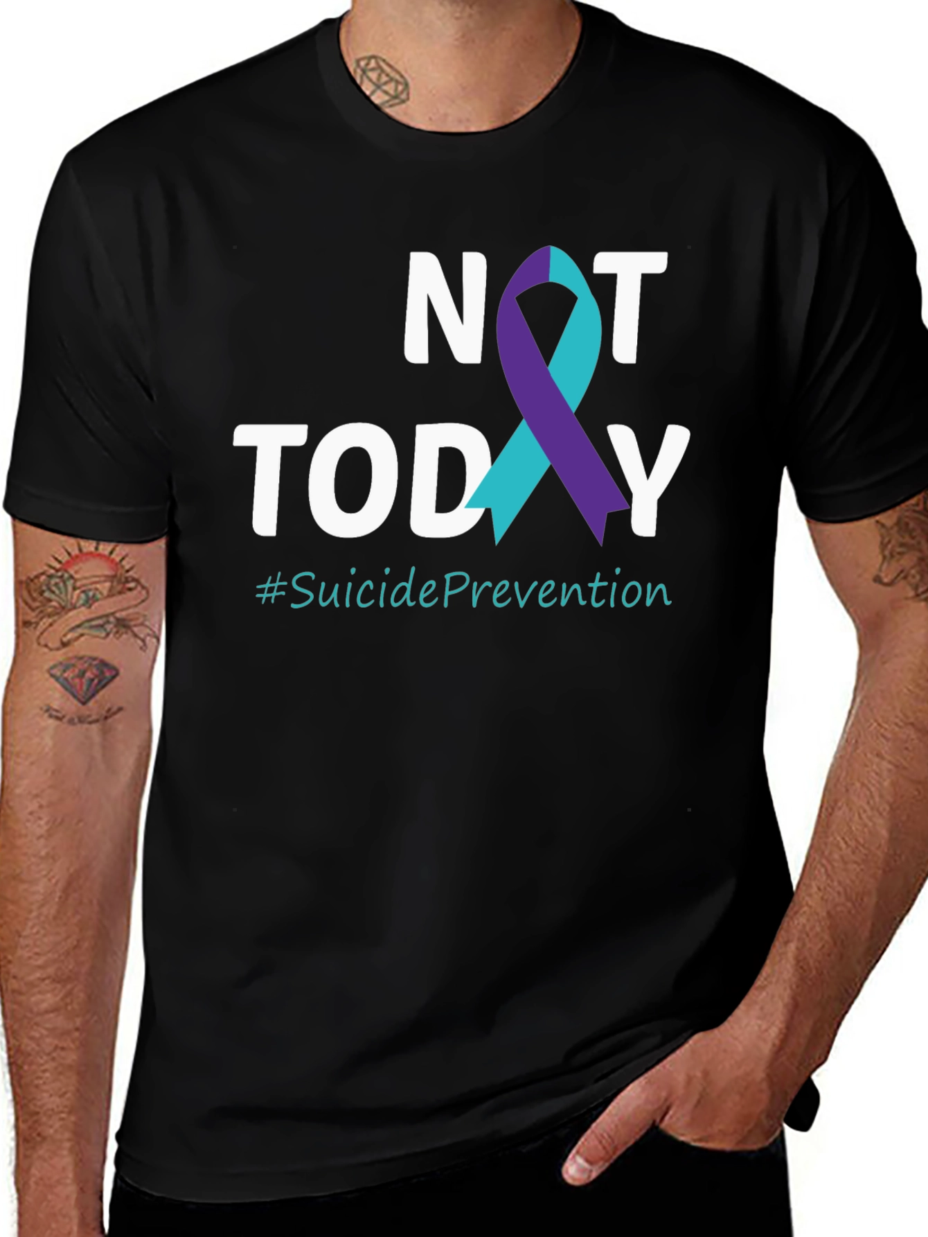 Not Today Suicide Prevention Awareness T-Shirt