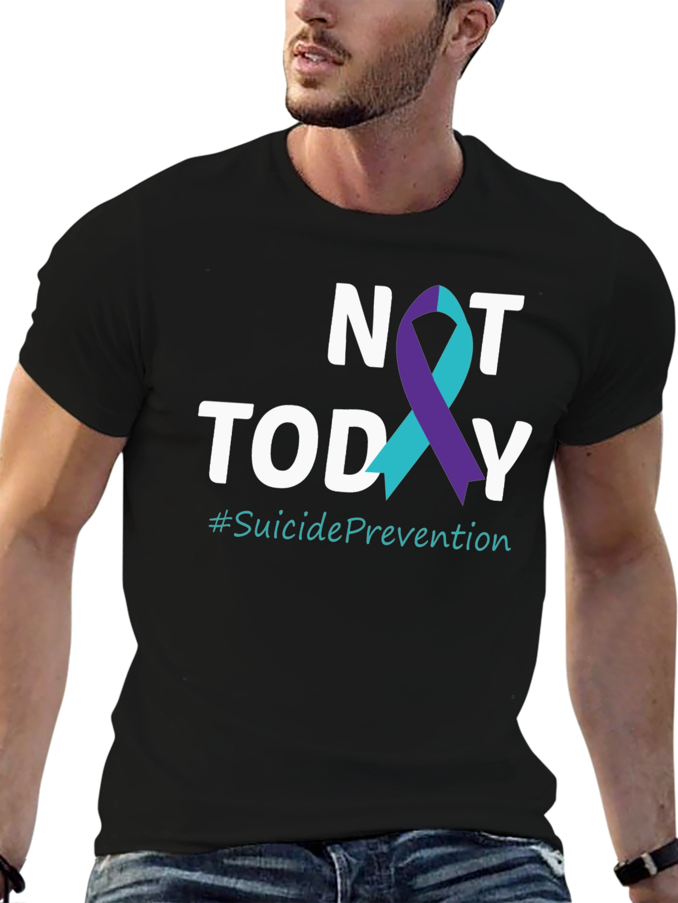 Not Today Suicide Prevention Awareness T-Shirt