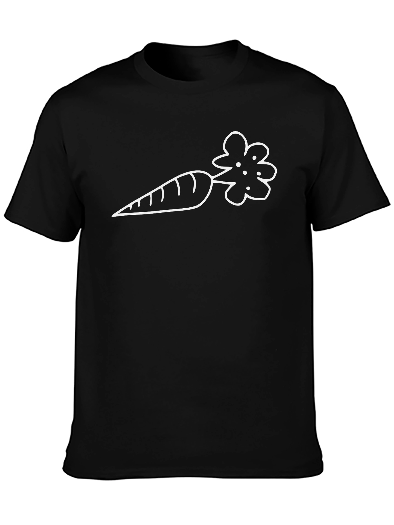Carrot Graphic Tee - Funny Vegan T-Shirt
