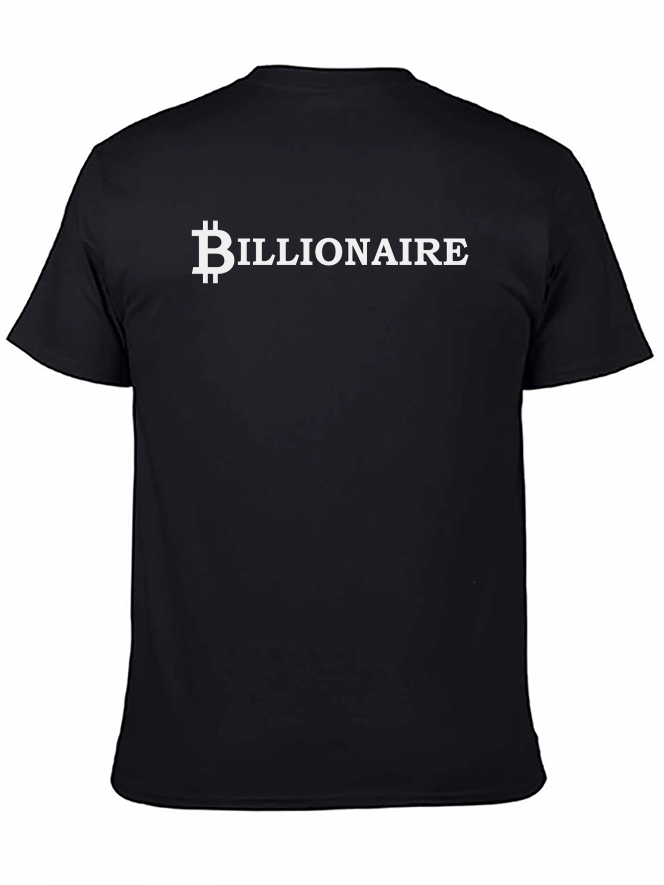 Bitcoin Billionaire Black T-Shirt
