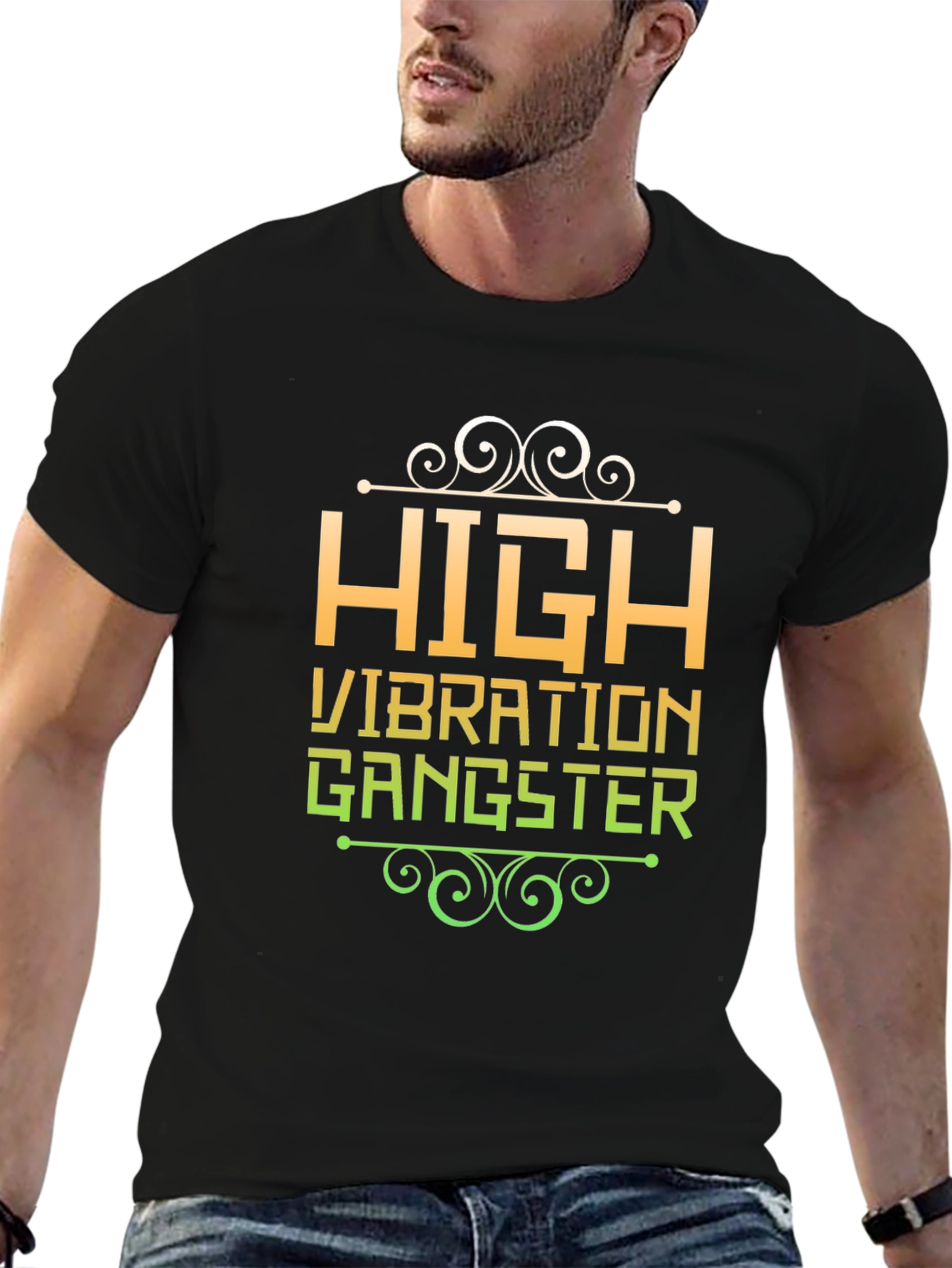 High Vibration Gangster Graphic Tee