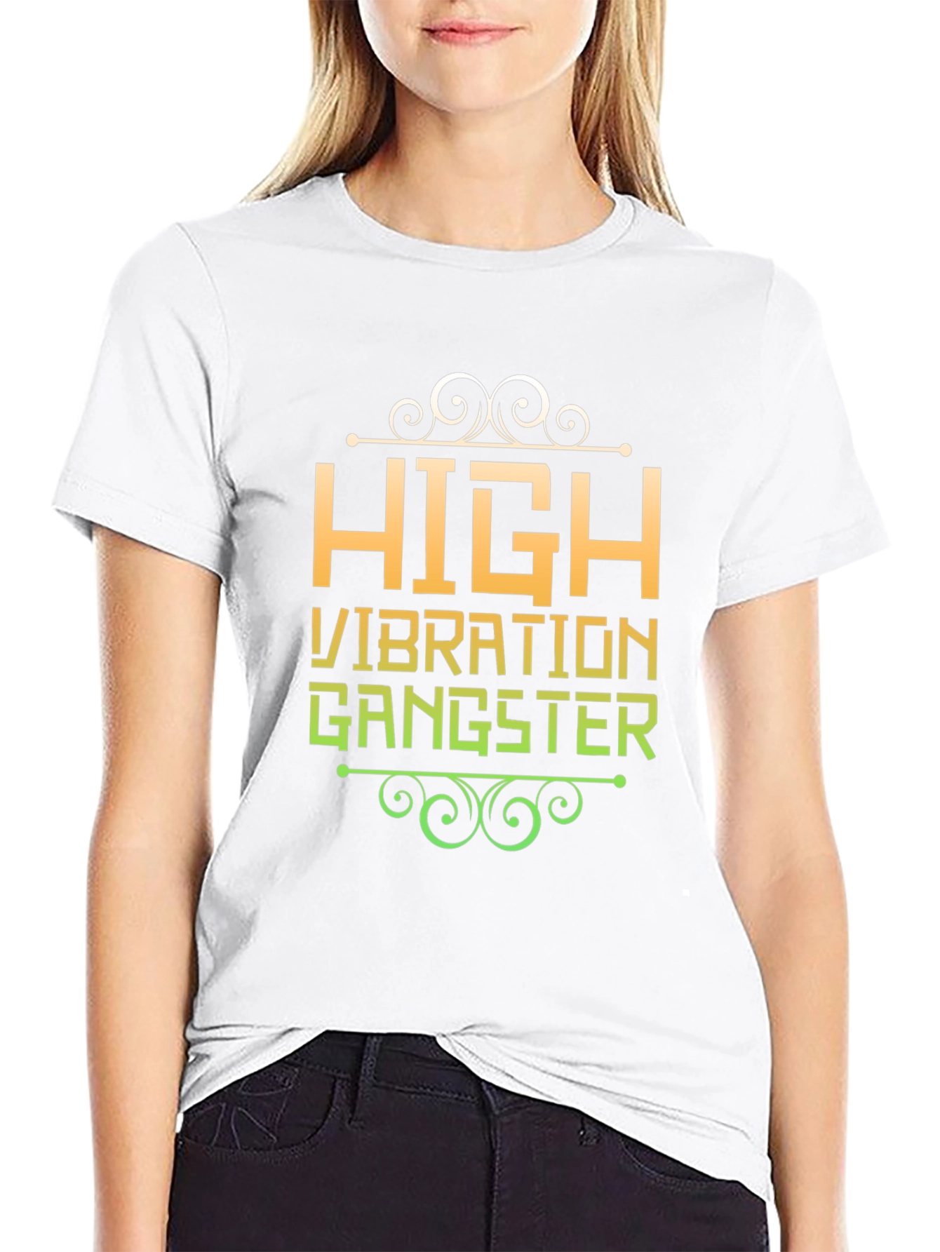 High Vibration Gangster Graphic Tee