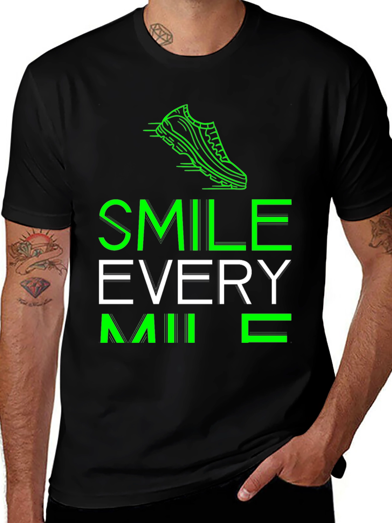 Smile Every Mile Running T-Shirt