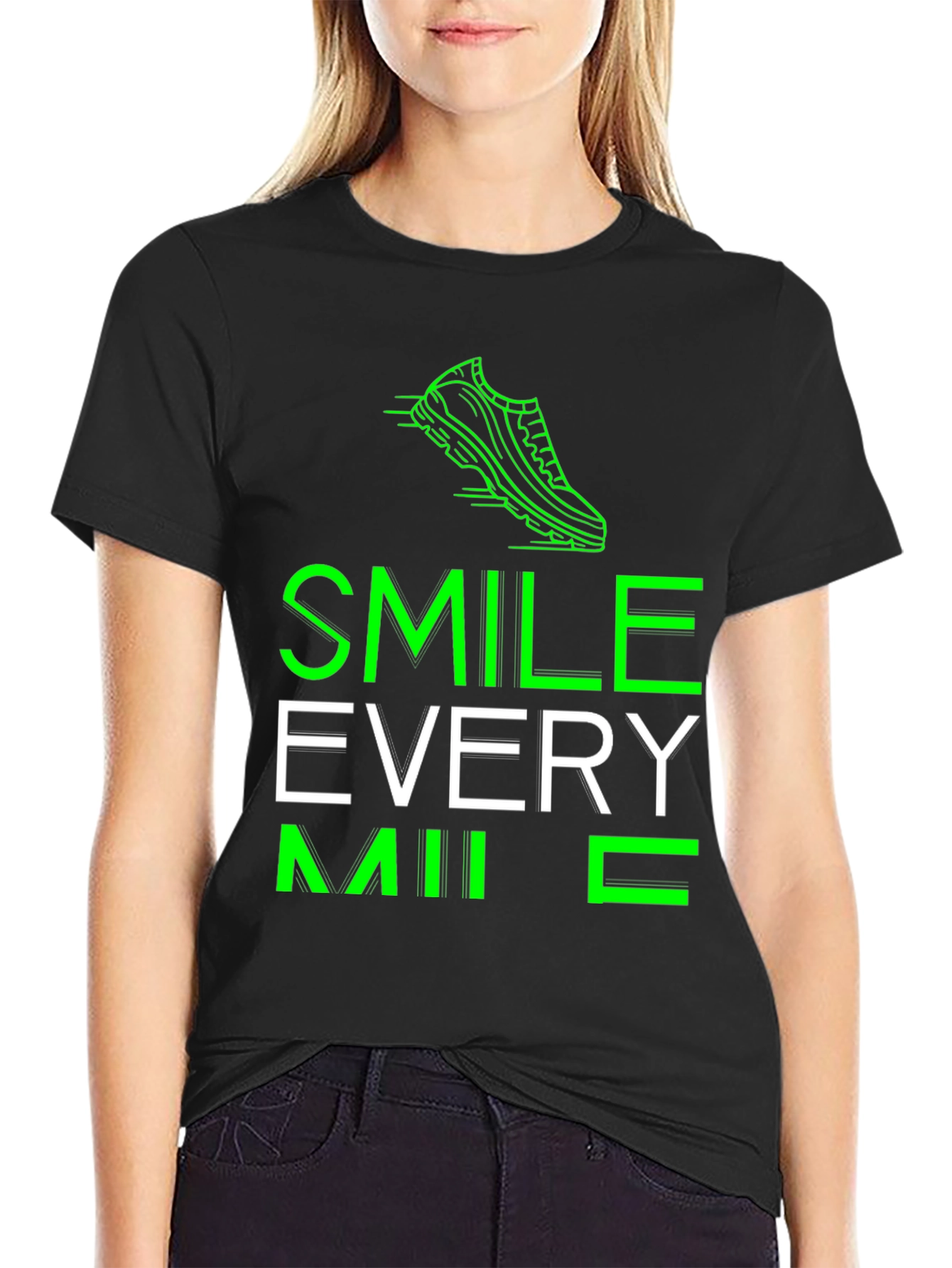 Smile Every Mile Running T-Shirt