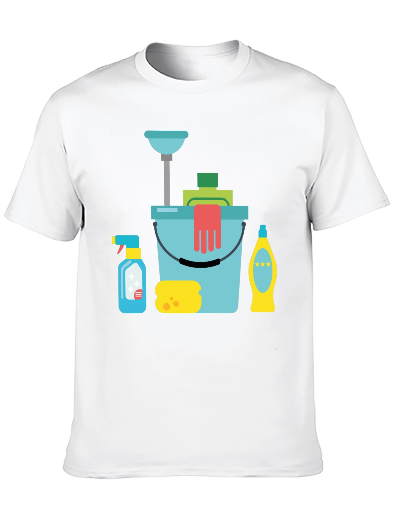 Cleaning Supplies Graphic T-Shirt