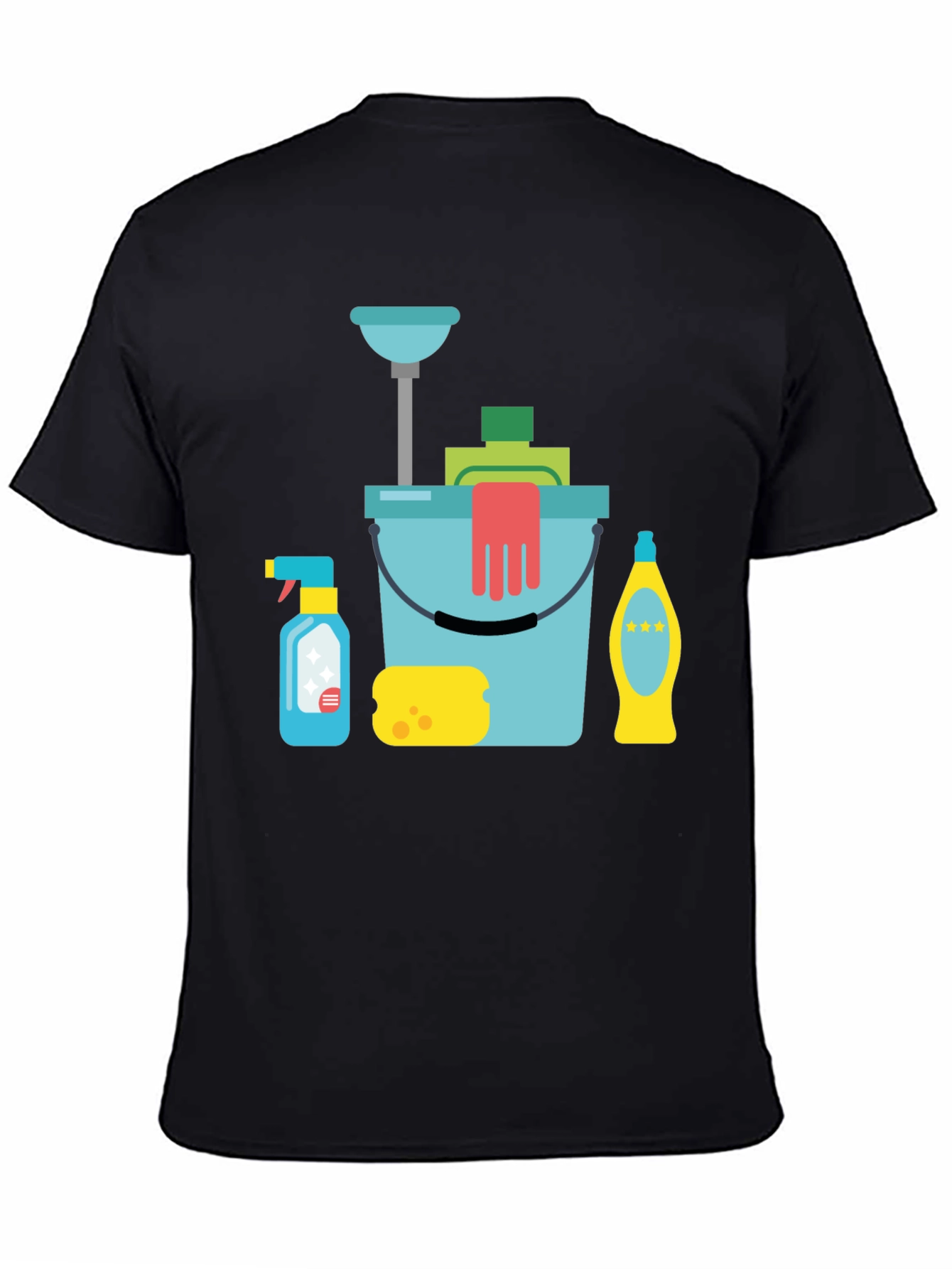 Cleaning Supplies Graphic T-Shirt