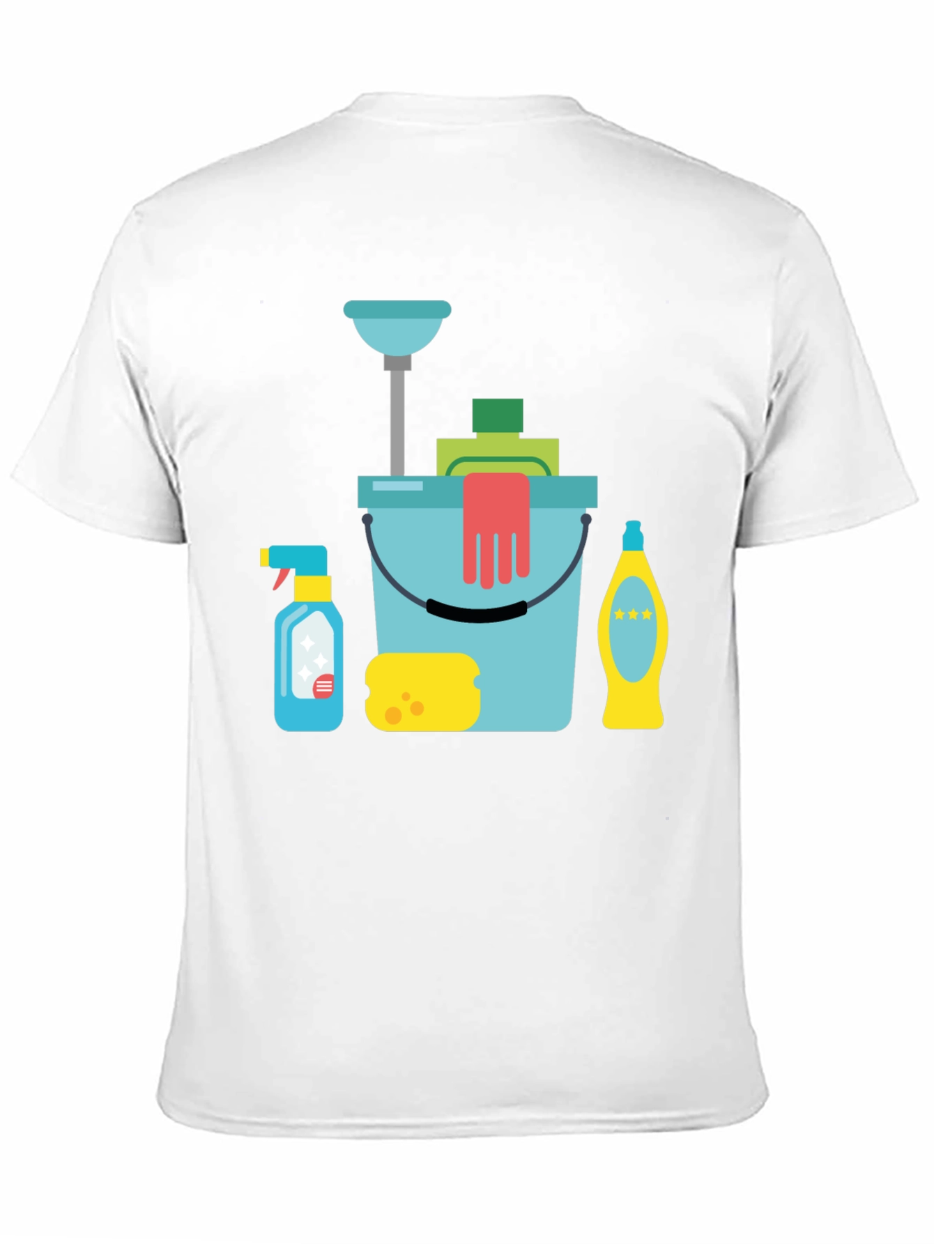 Cleaning Supplies Graphic T-Shirt