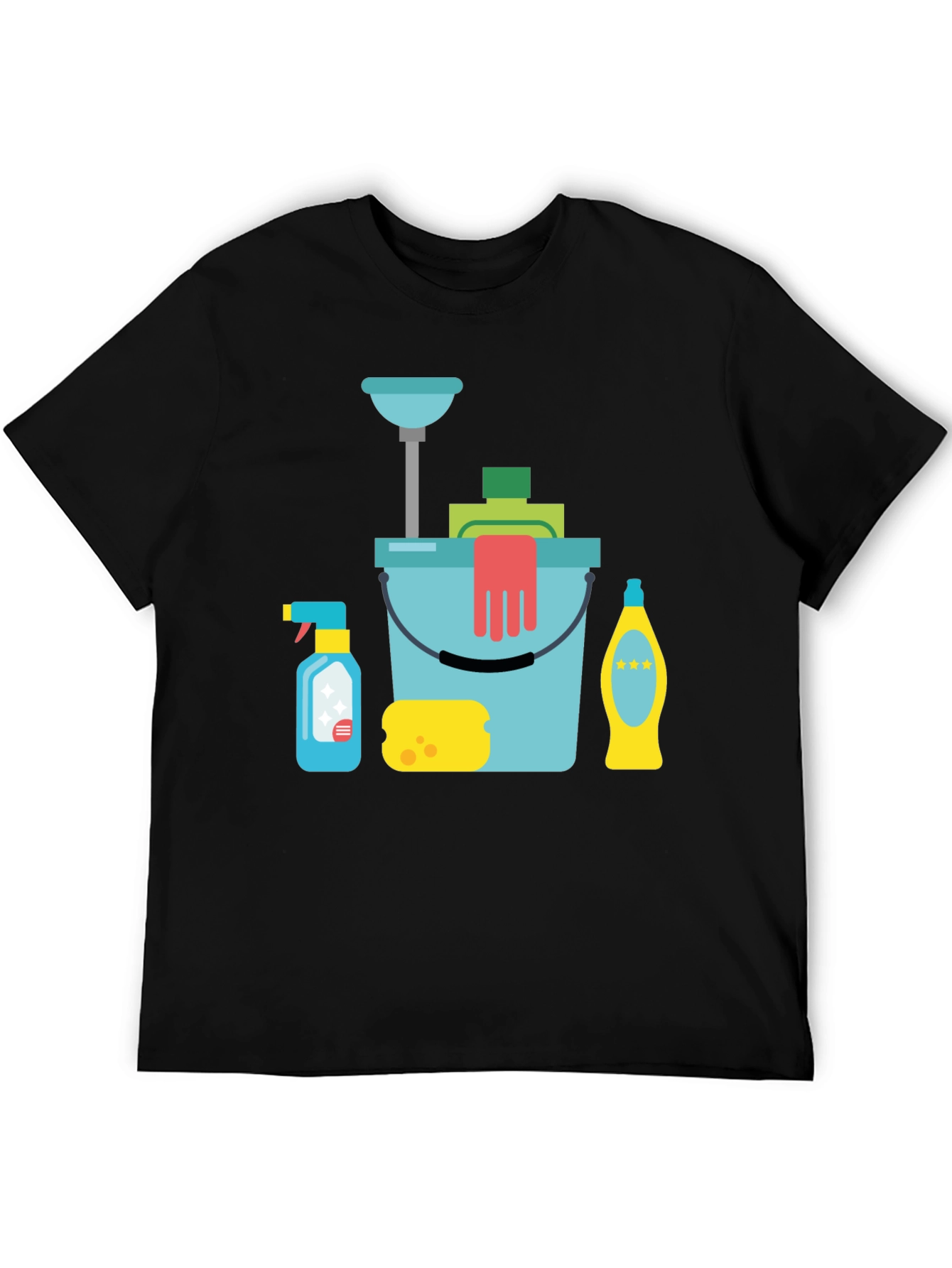 Cleaning Supplies Graphic T-Shirt