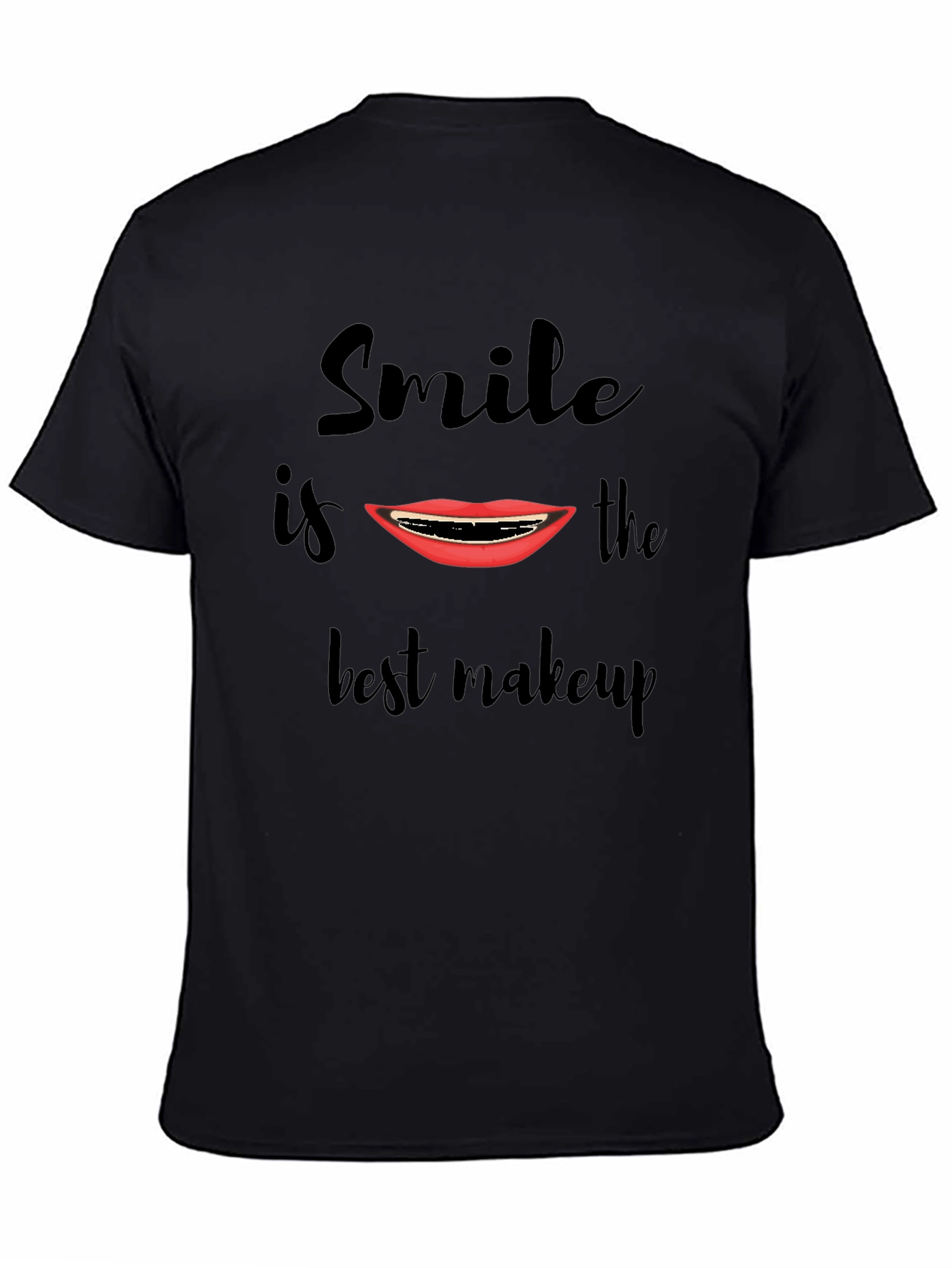 Smile is the Best Makeup T-Shirt
