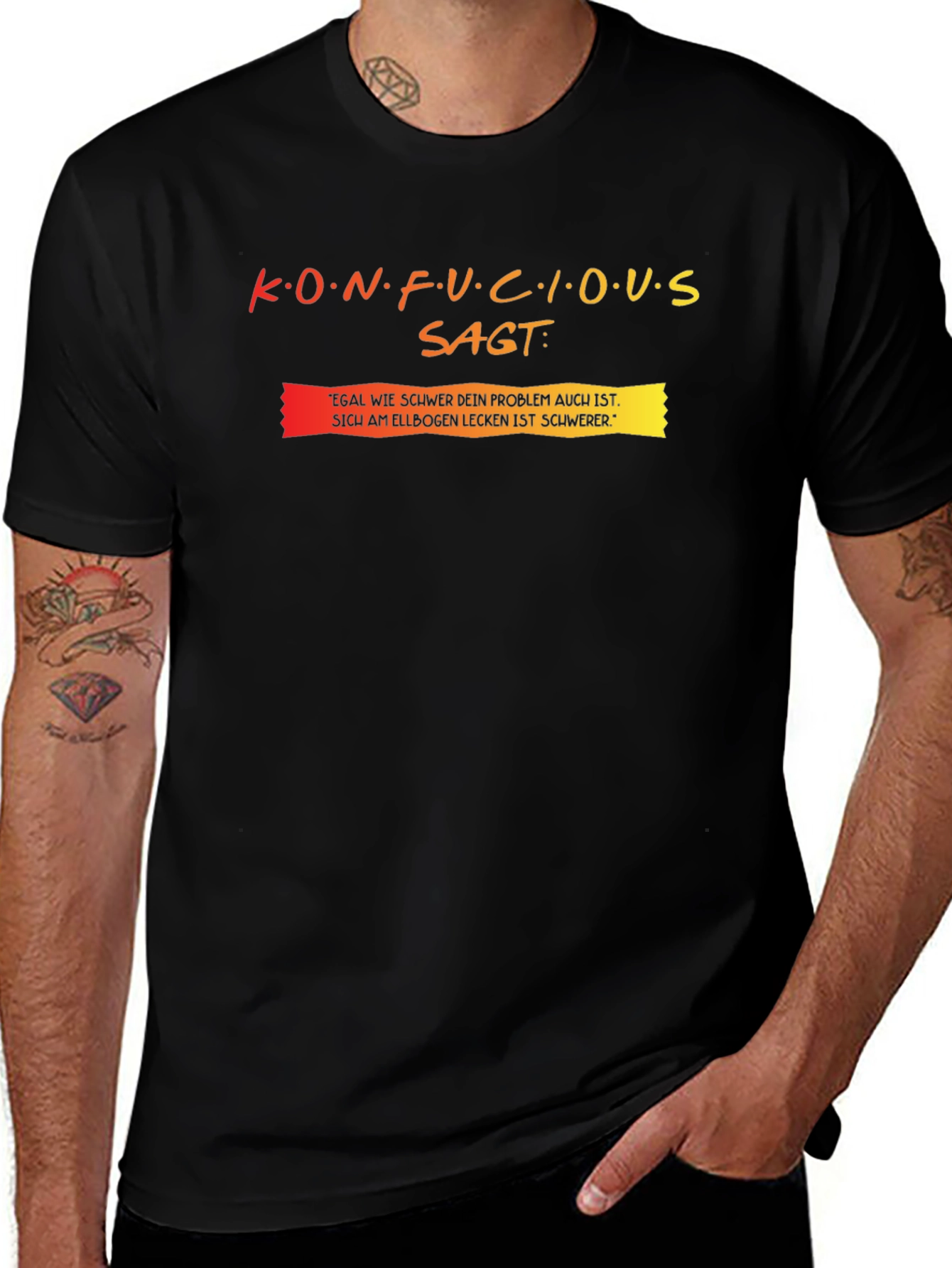 Funny Confucius Says T-Shirt