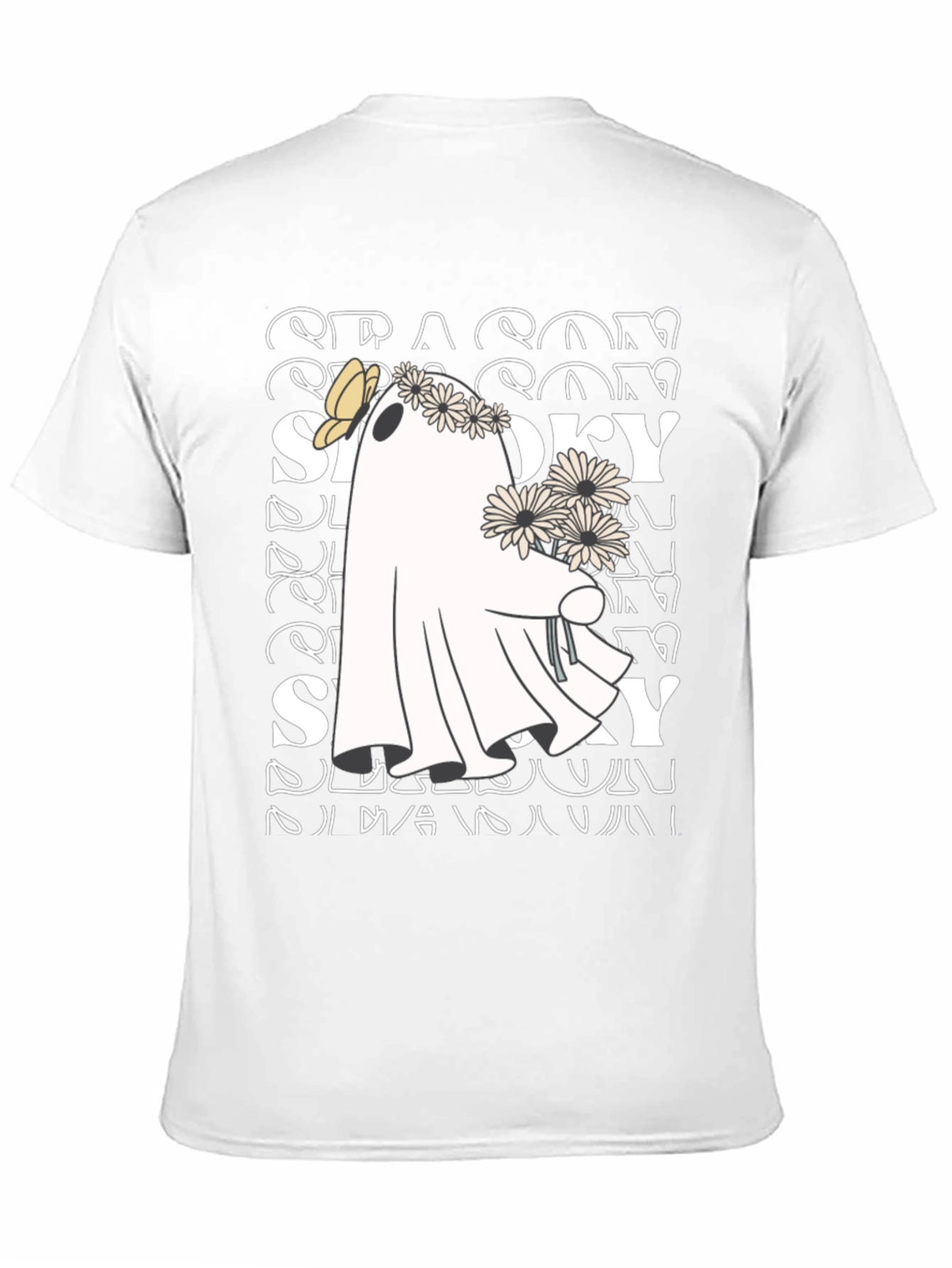 Spooky Season Ghost Graphic Tee