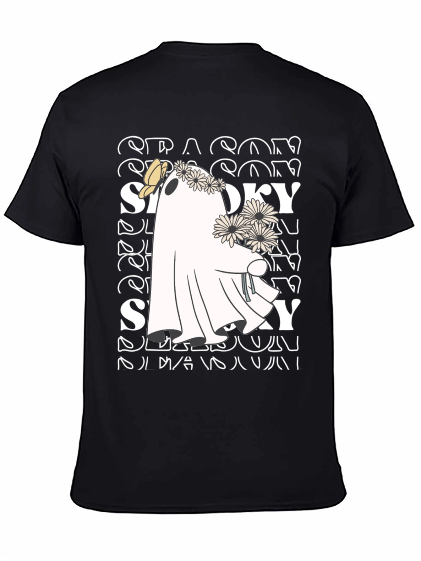Spooky Season Ghost Graphic Tee