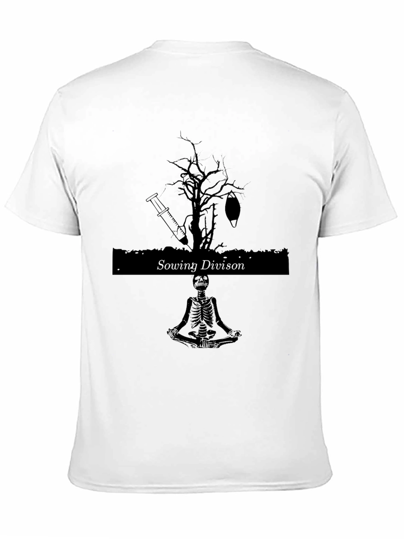 Sowing Divison Graphic Tee - Dark Humor