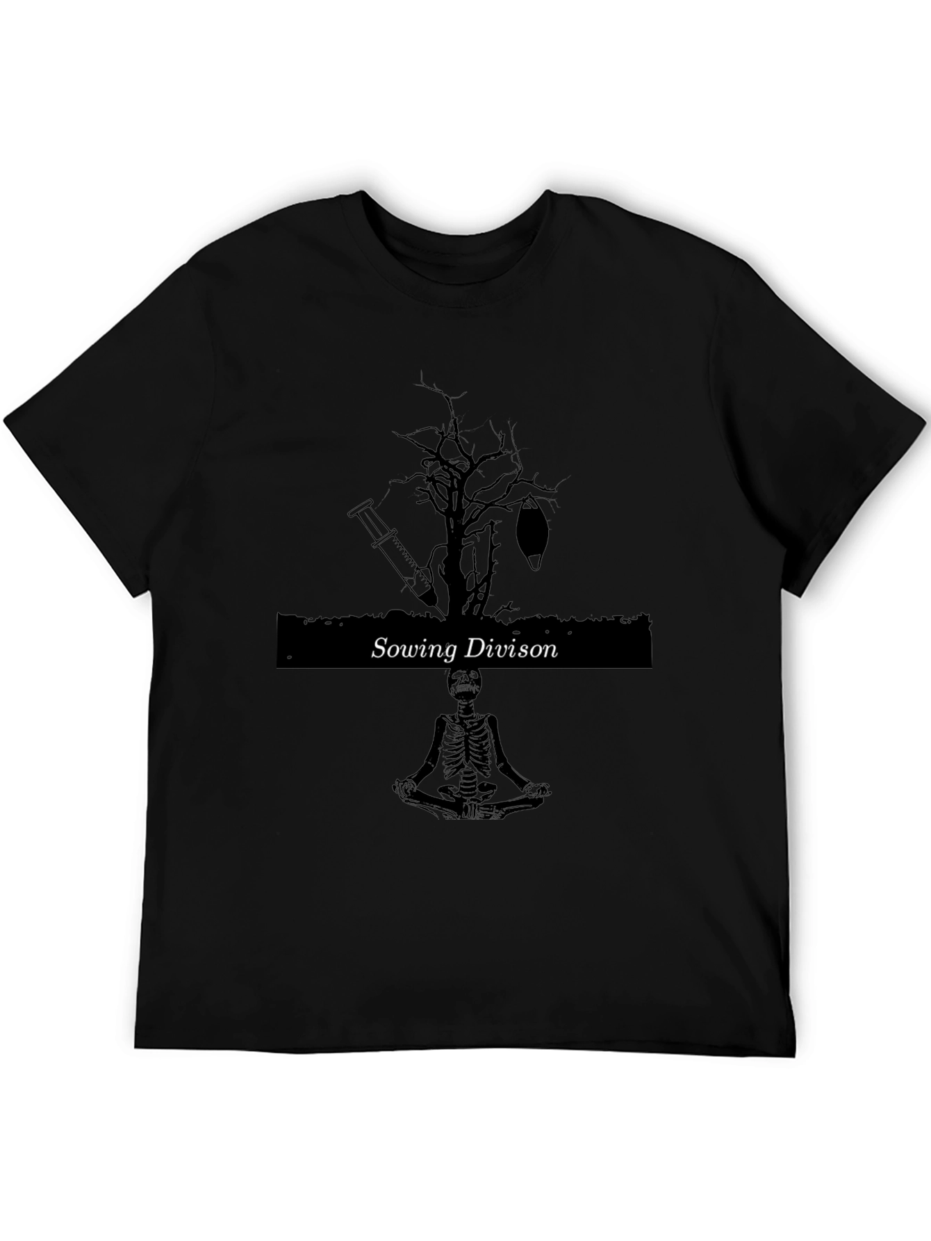 Sowing Divison Graphic Tee - Dark Humor