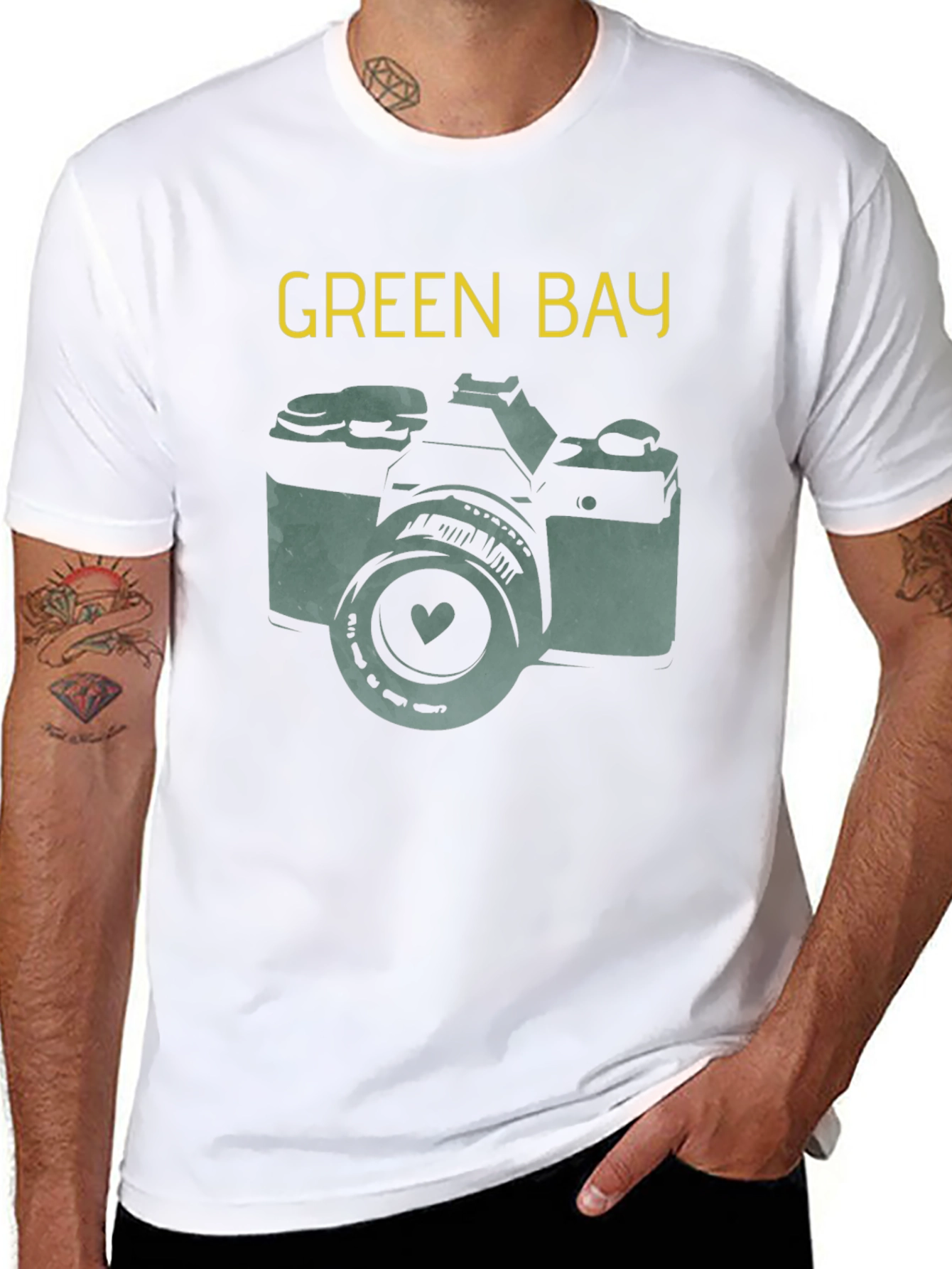 Green Bay Camera T-Shirt
