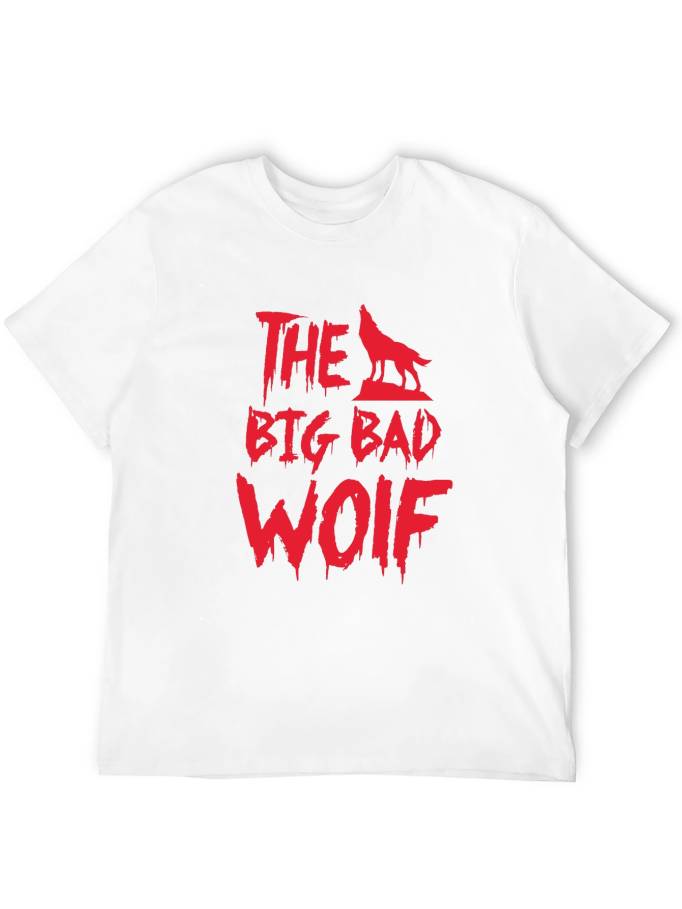 The Big Bad Wolf Graphic Tee - Black T-Shirt