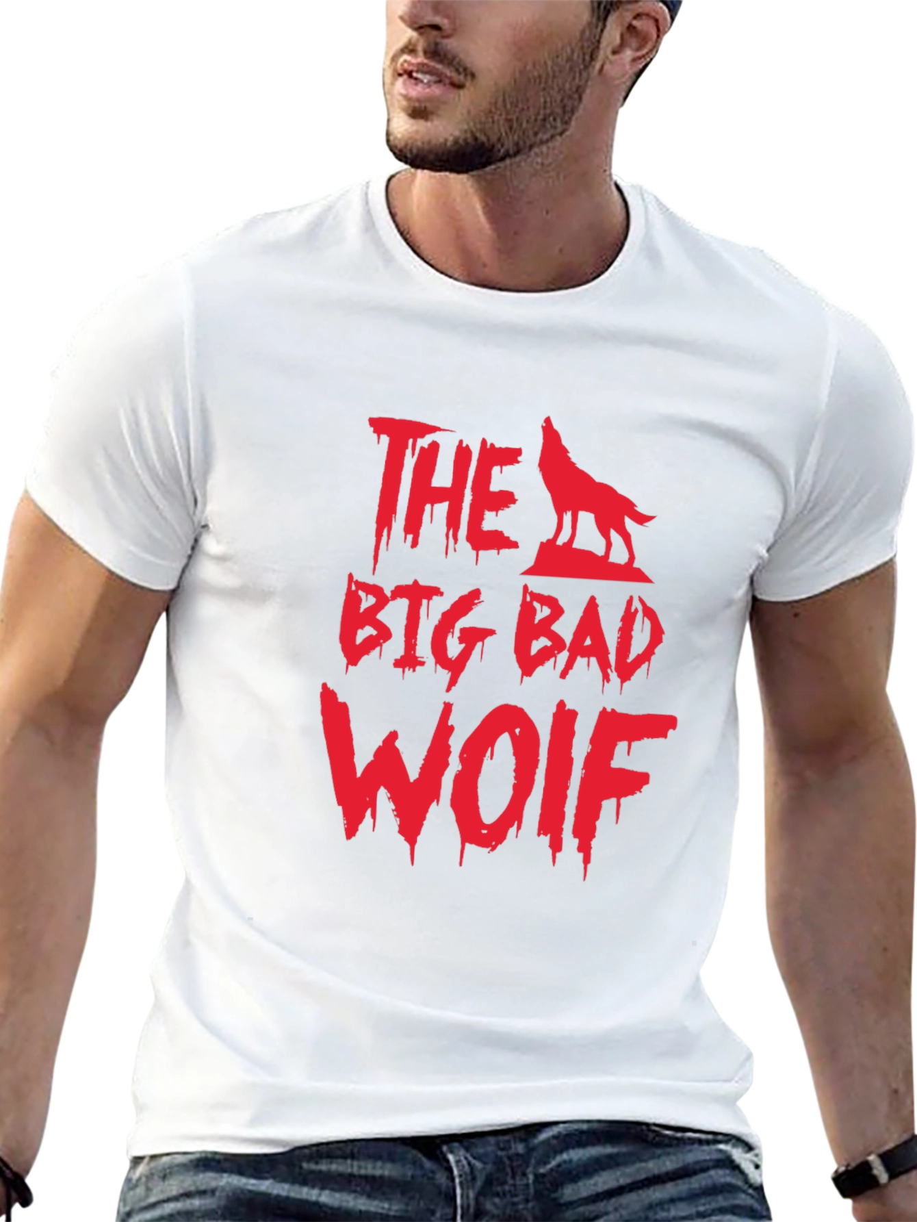 The Big Bad Wolf Graphic Tee - Black T-Shirt