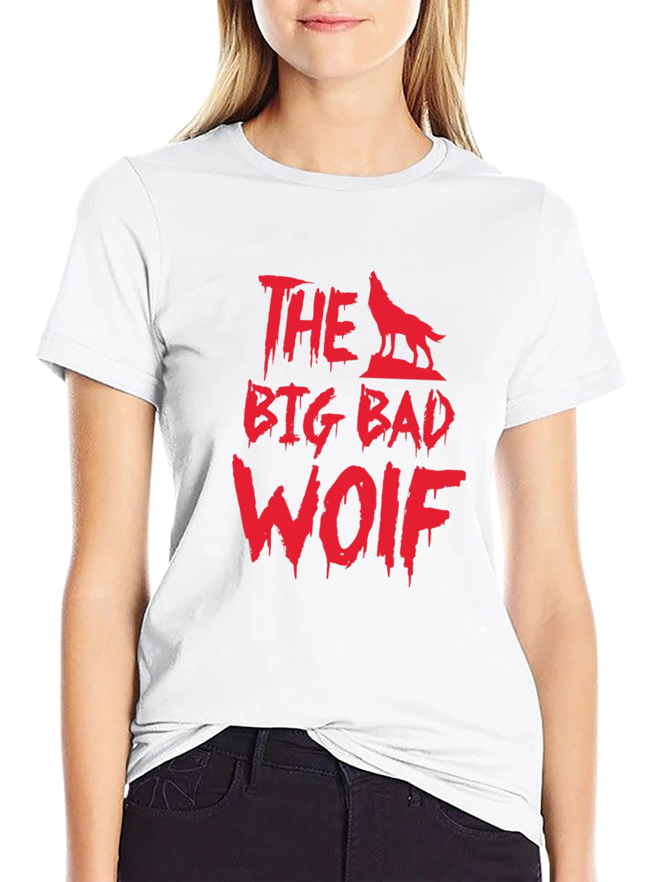 The Big Bad Wolf Graphic Tee - Black T-Shirt