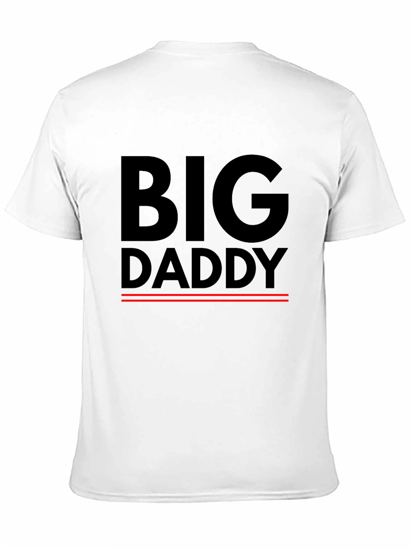 Big Daddy Black T-Shirt for Men