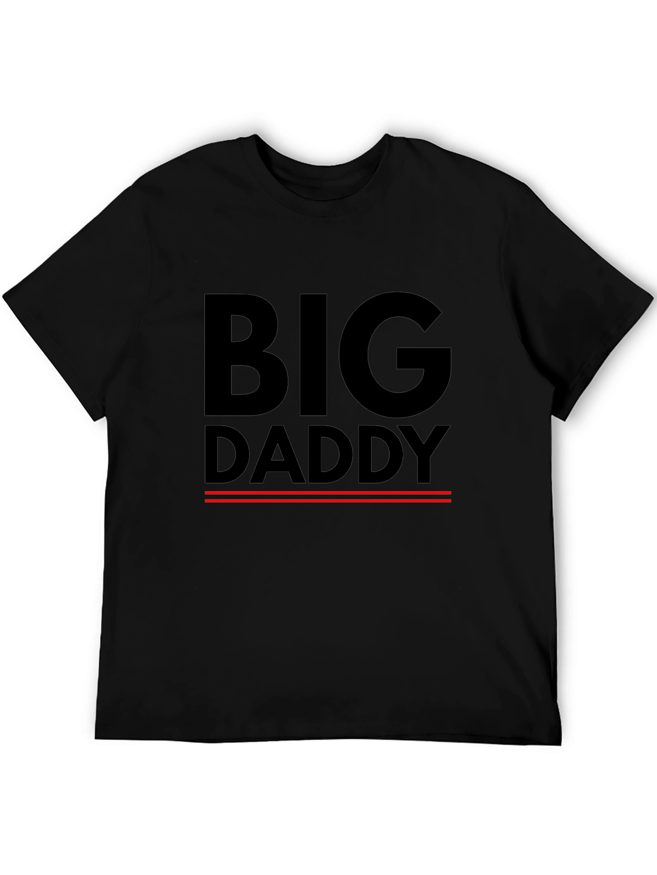 Big Daddy Black T-Shirt for Men