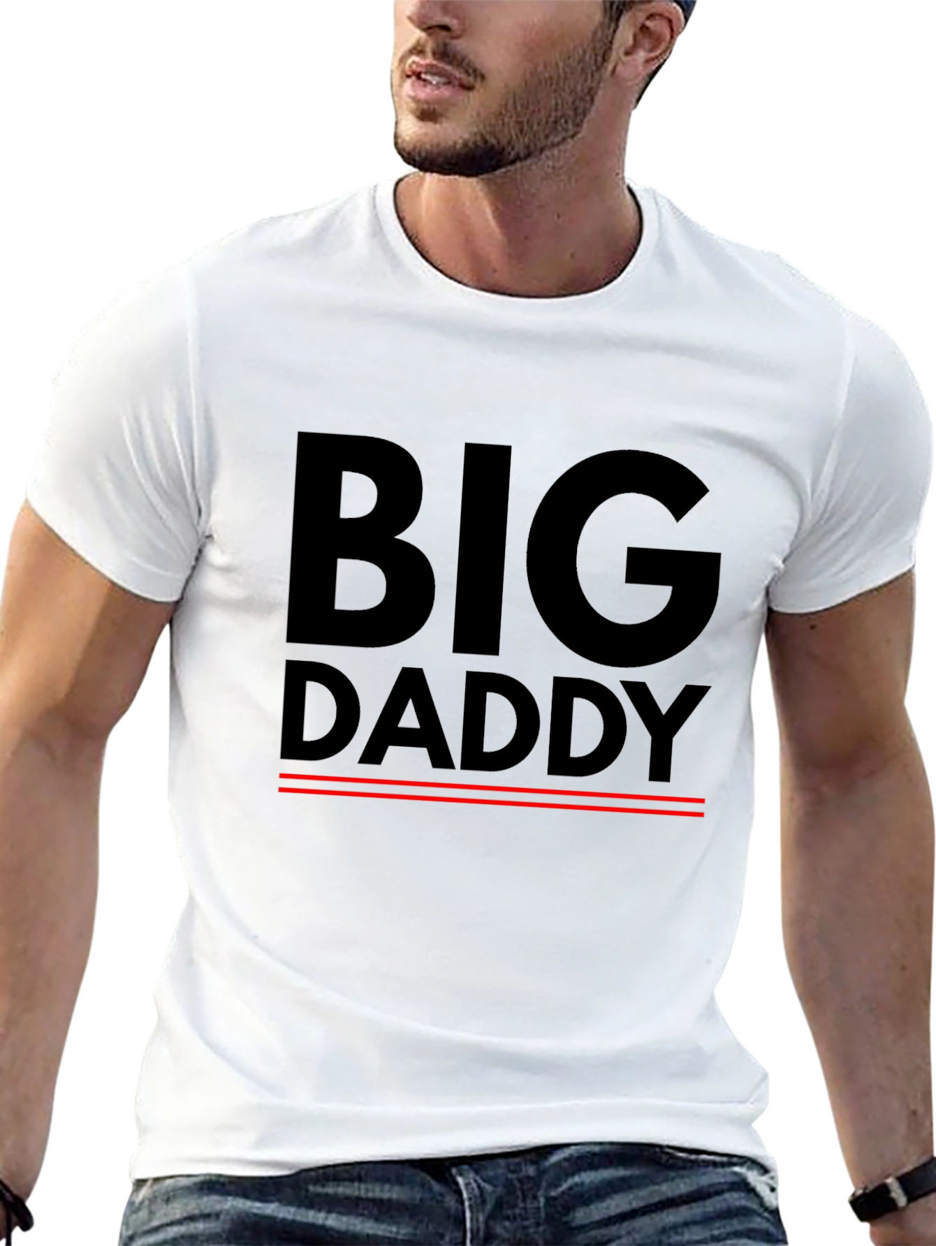 Big Daddy Black T-Shirt for Men