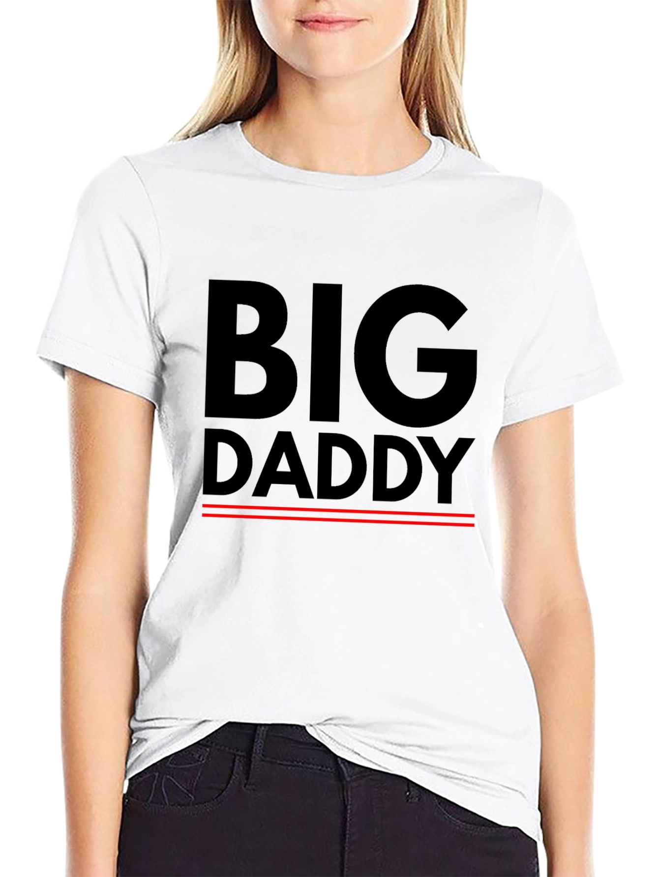 Big Daddy Black T-Shirt for Men