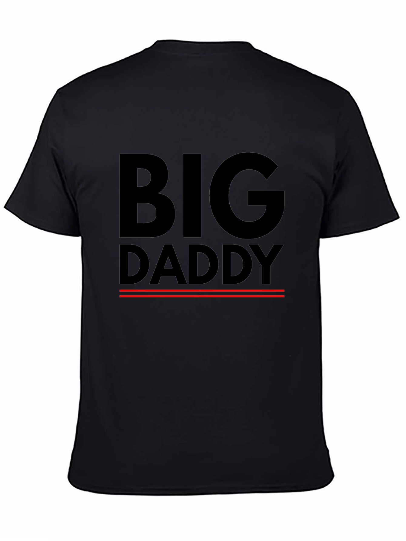 Big Daddy Black T-Shirt for Men
