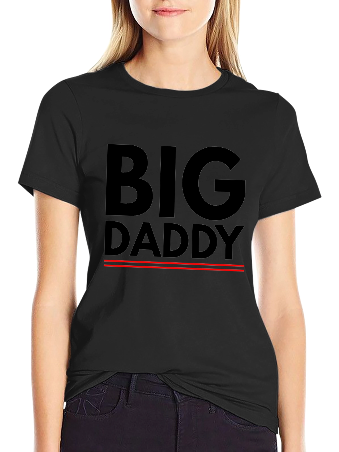 Big Daddy Black T-Shirt for Men