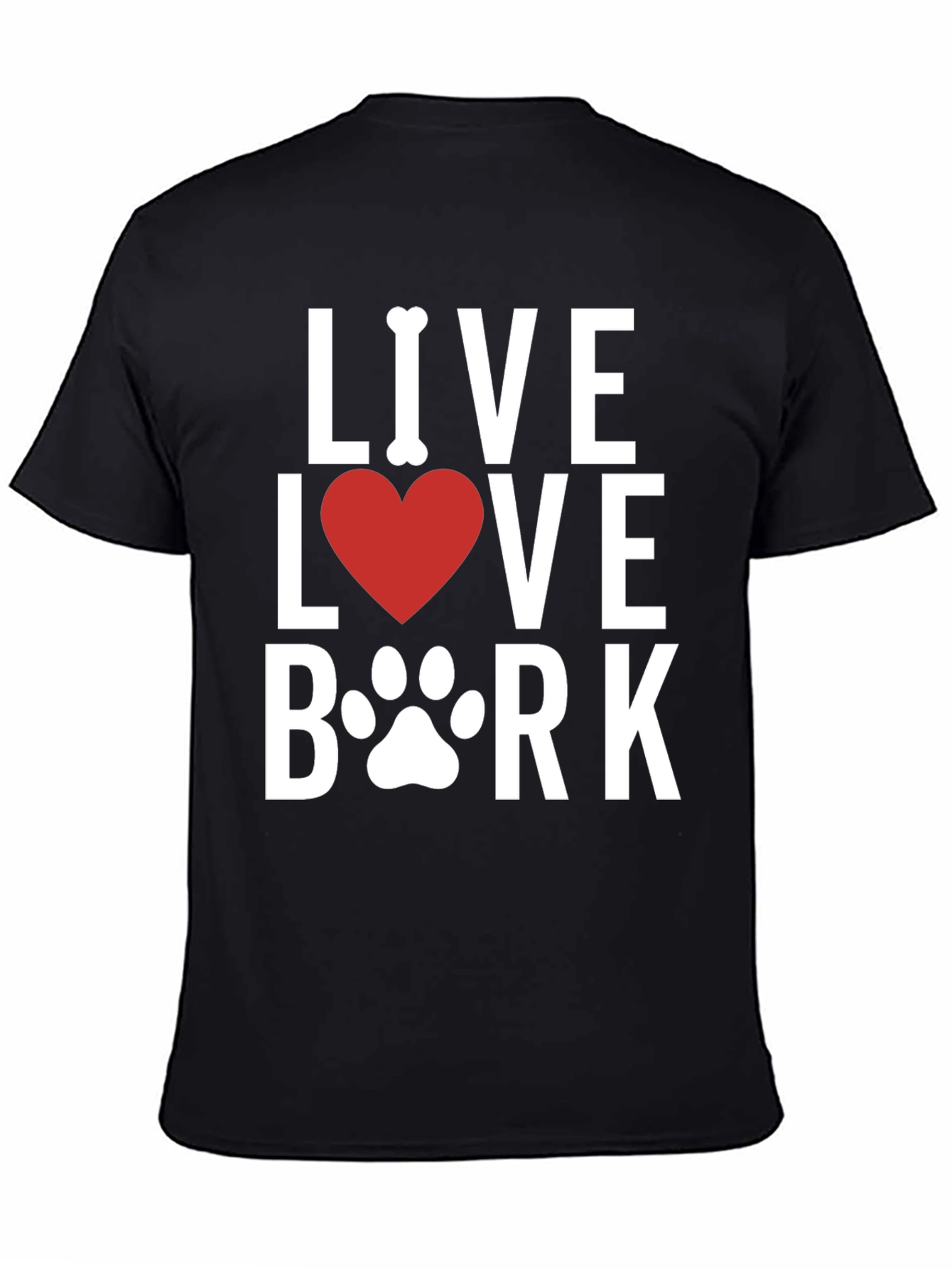 Live Love Bork Dog Lover T-Shirt