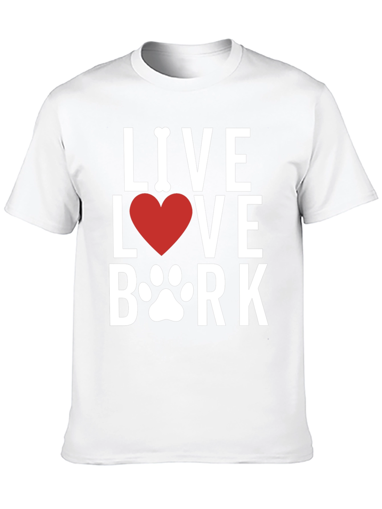 Live Love Bork Dog Lover T-Shirt