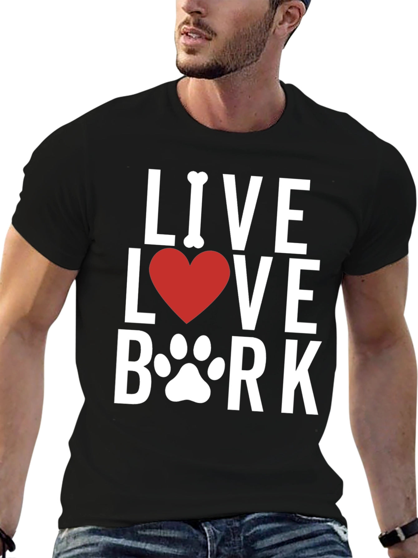 Live Love Bork Dog Lover T-Shirt