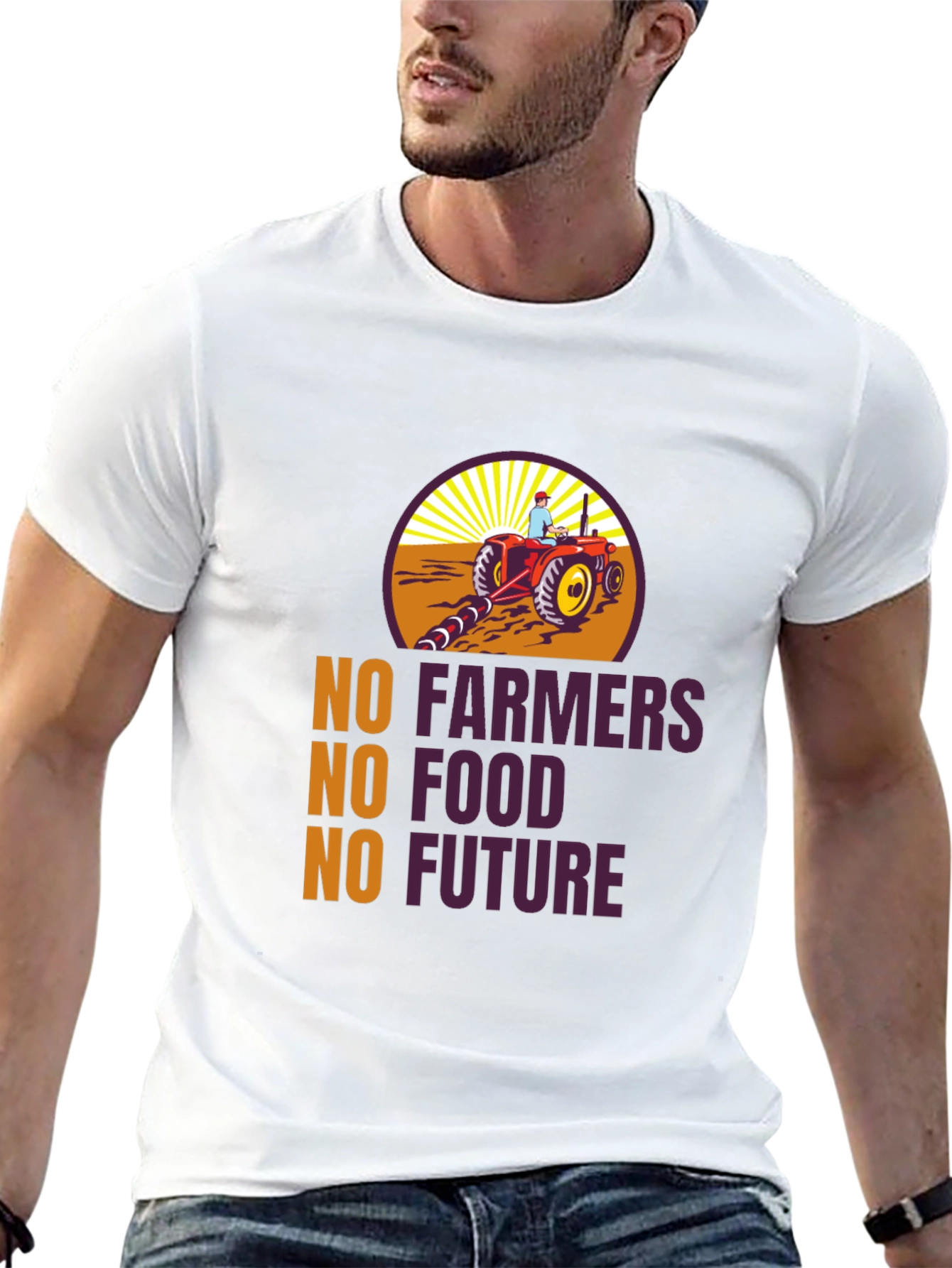 No Farmers No Food No Future Graphic Tee