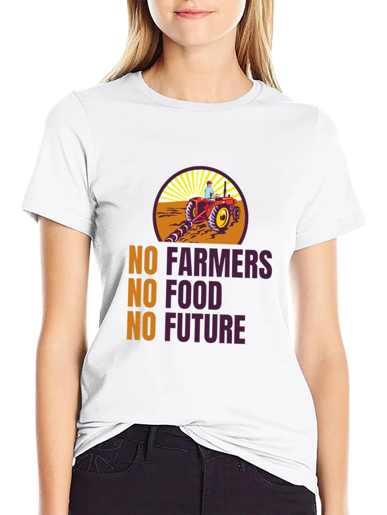 No Farmers No Food No Future Graphic Tee