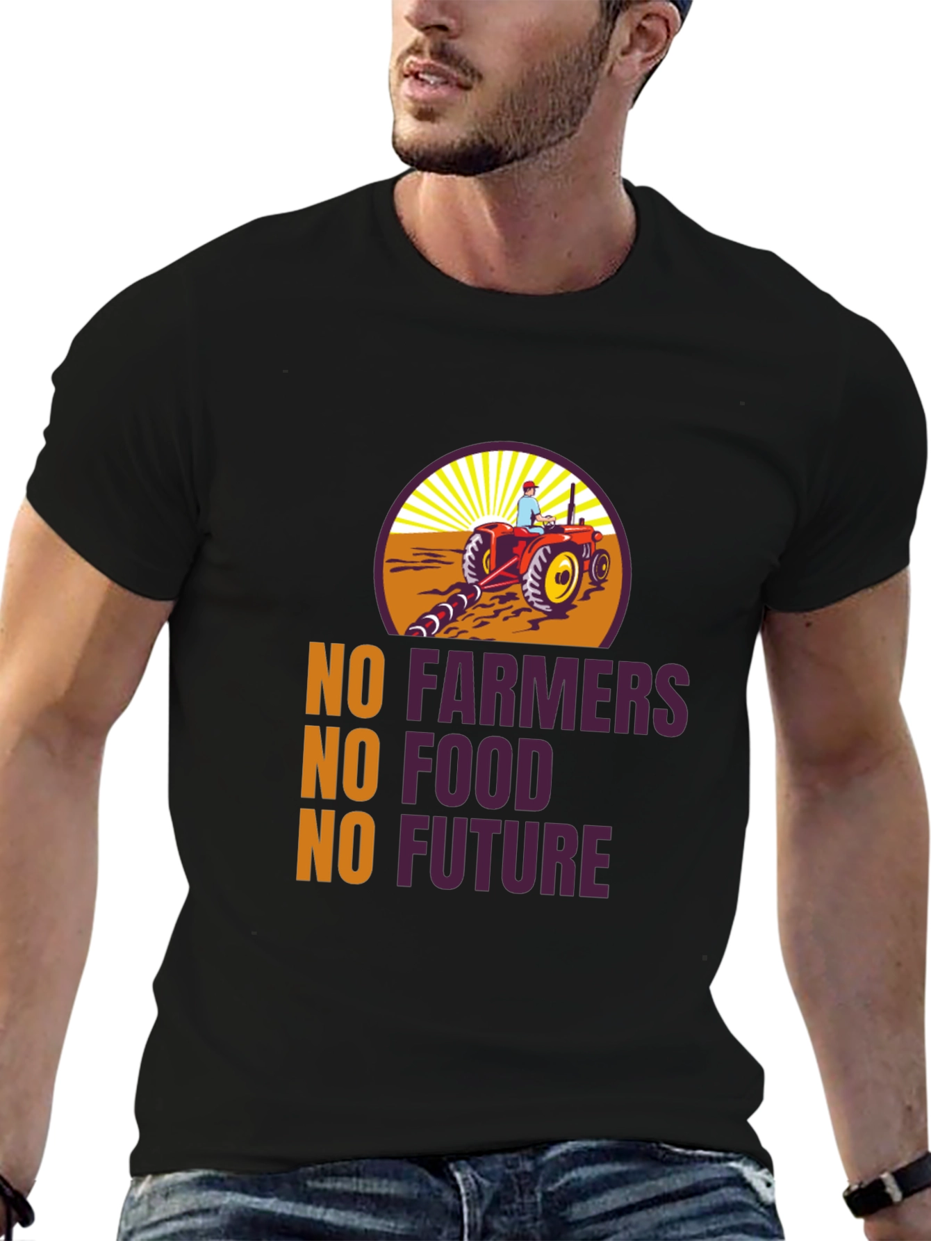 No Farmers No Food No Future Graphic Tee