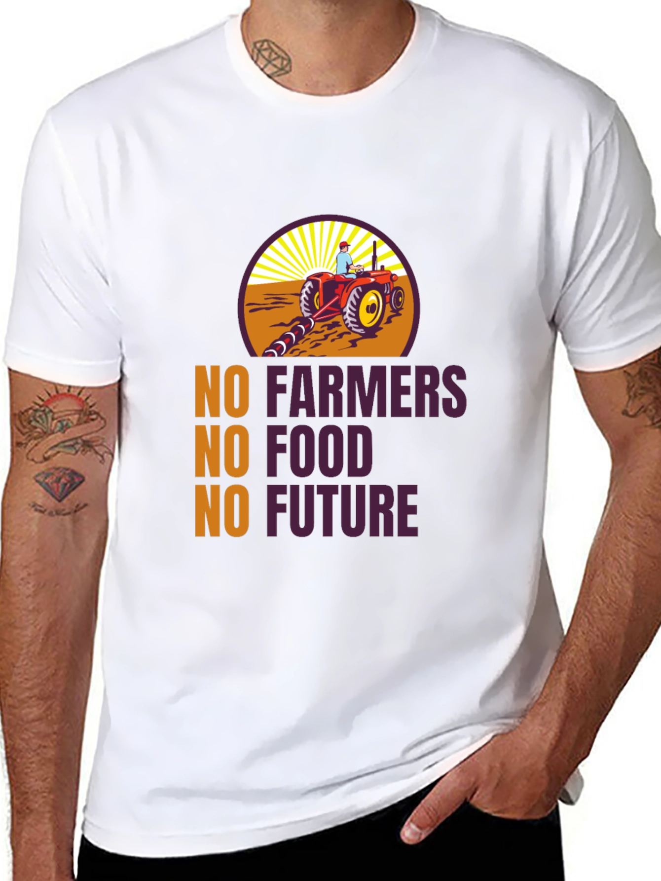 No Farmers No Food No Future Graphic Tee