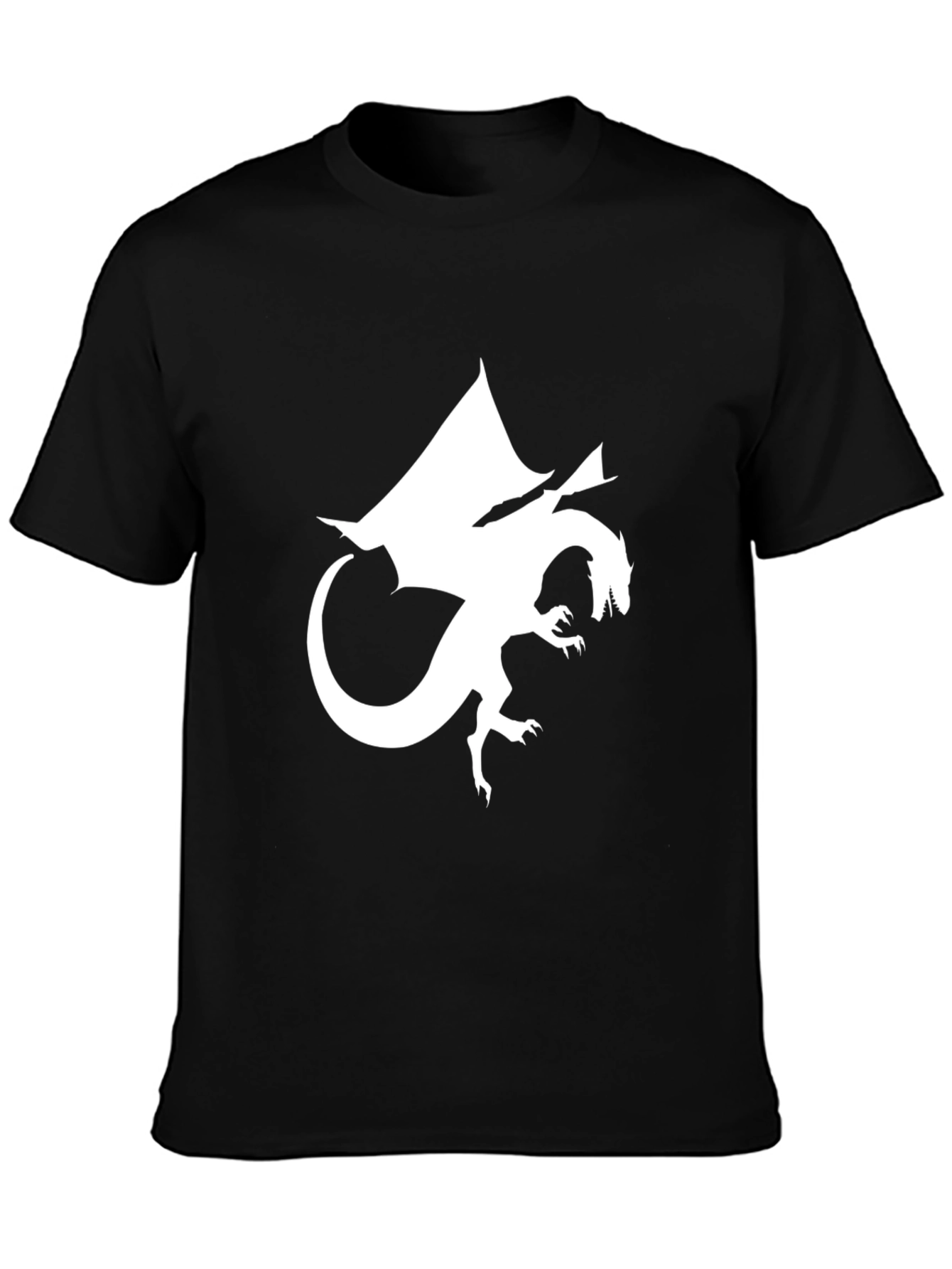 Dragon Graphic T-Shirt - Black Tee